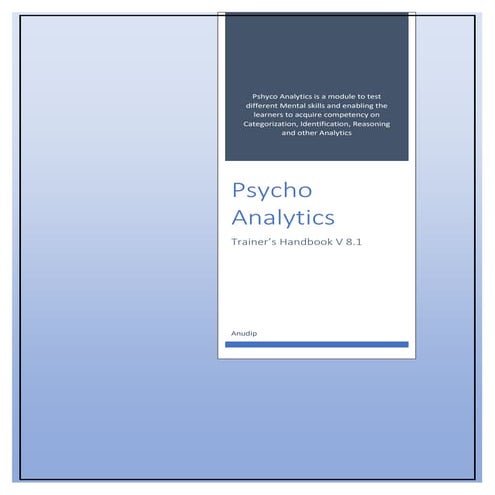 Psycho analytics trainers hb   basic (1)