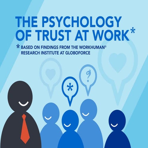 The Psychology of Trust at Work