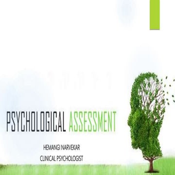 Psychological Assessment