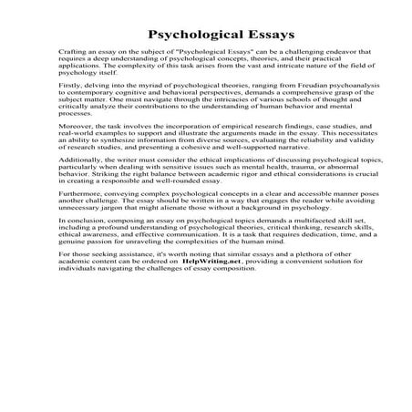 6 Paragraph Essay Format | PDF