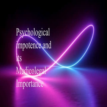 When A Mans Impotence Is Purely Psychological Psychological – NJCJS