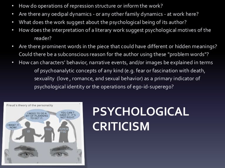 Psychological lense ppt