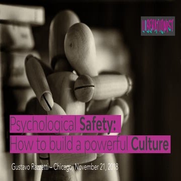 Psychological safety how to build a powerful culture - Webinar 