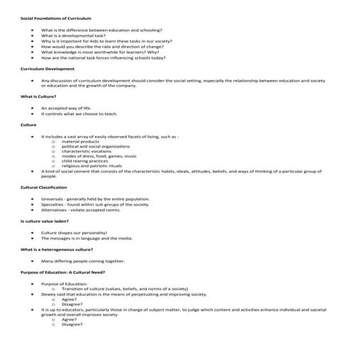 Psychological,social, philosophical, theological and historical foundations o...