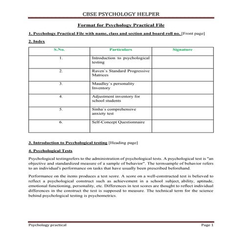 psychology-practical-file-class-xii cbse
