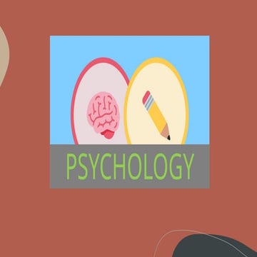 PSYCHOLOGY and theories of the Self.pptx