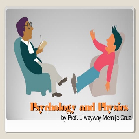 Psychology and physics