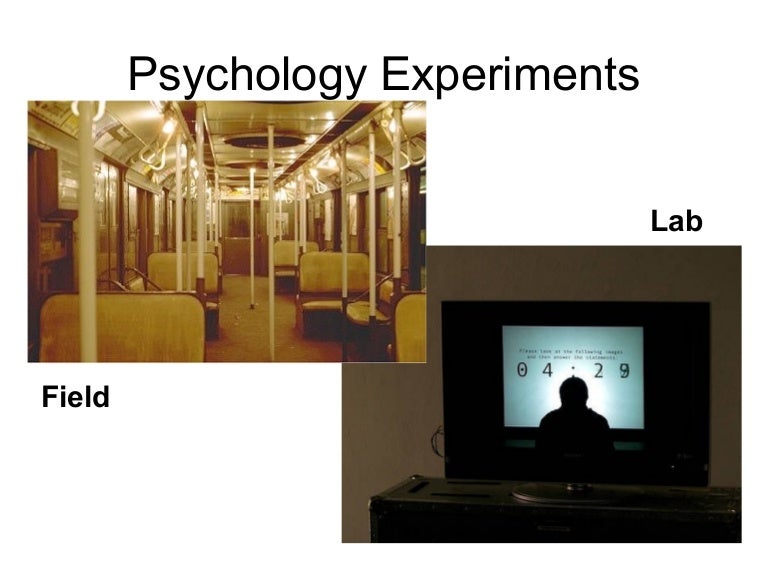 Psychology experiments