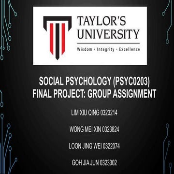 Psychology final presentation slide(3)