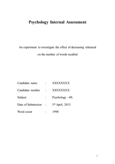 PGI MEMORY SCALE.(PSYCHOLOGY) | PPTX