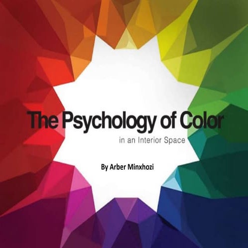 Psychology of colors final