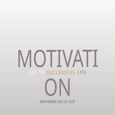 Psychology Motivation Types Impact Factors Pptx Pptx