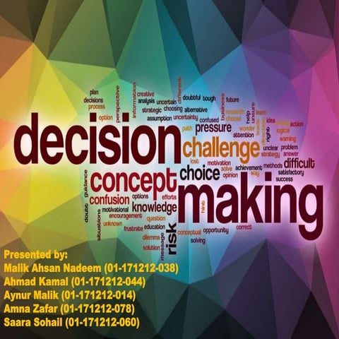 Decision Making