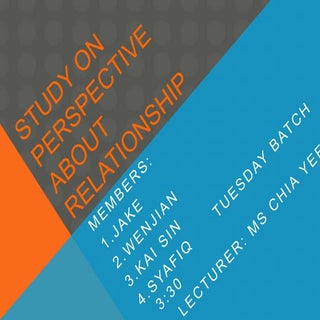 Psychology presentation