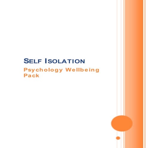Psychology wellbeing pack