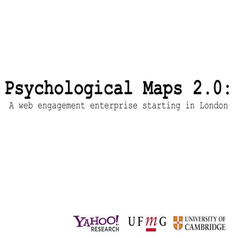 Psychological Maps 2.0 [www 2013]