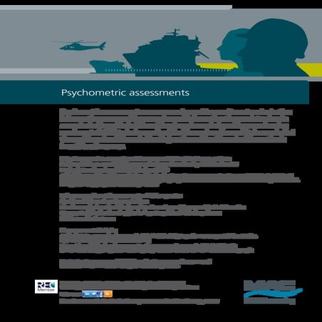 Psychometric assessments