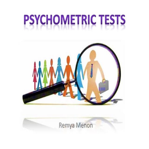 Psychometric testing