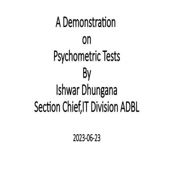 psychometric testingdsdsdsdsdsdsdsdsdsd.pptx