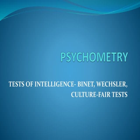 Psychometry
