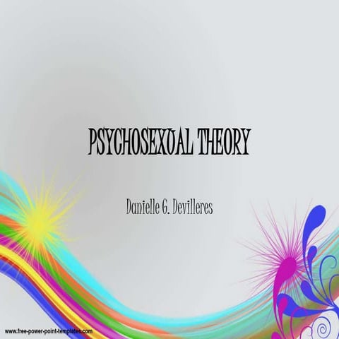 Psychosexual theory