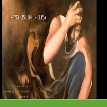 Psychosis in Epilepsy 