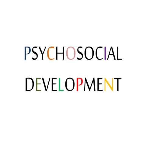 Psychosocial Development