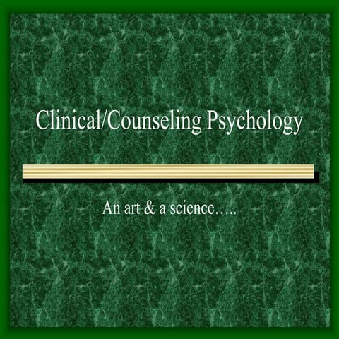 Psychotherapies