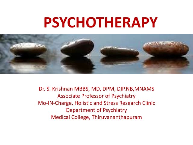 Psychotherapy