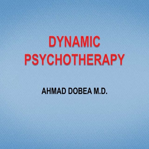Psychotherapy & talk therapy