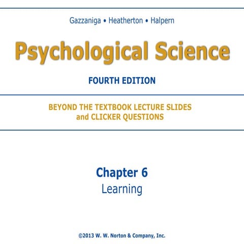 Psychology Take Home Exam Chapter 5 And 6 | DOC