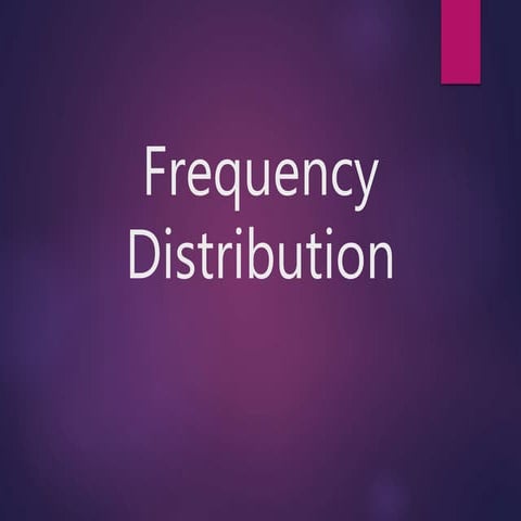 Psychological Statistics Chapter 2 Pptx