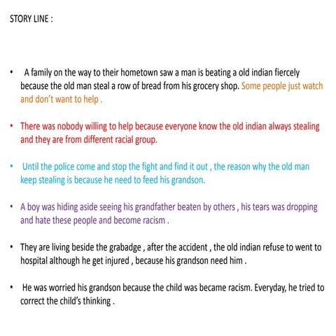 Psycology story line