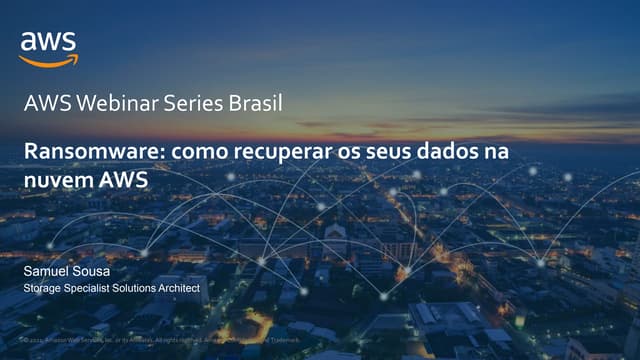 Ransomware: como recuperar os seus dados na nuvem AWS