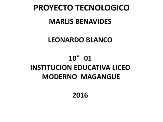 Pt 1001 blanco y  benavides