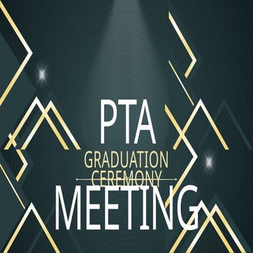 Comprehensive Graduation Ceremony Planning and PTA Meeting Overview | PPTX