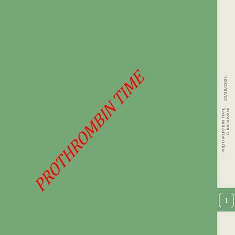 PT & aPTT 