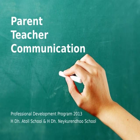 Parent Teacher Communication
