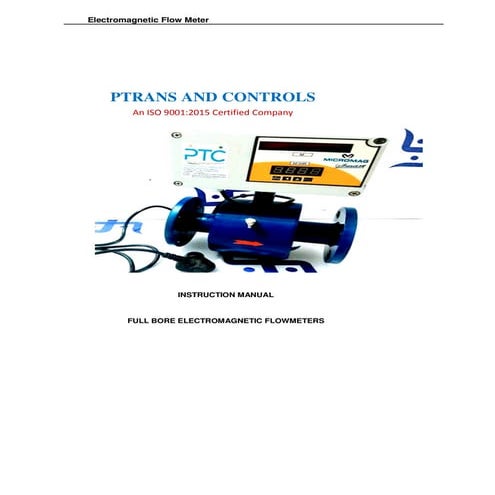 Ptc magmeter manual