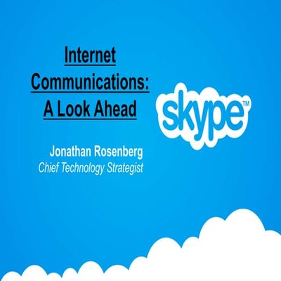 Internet Communications: A Look Ahead