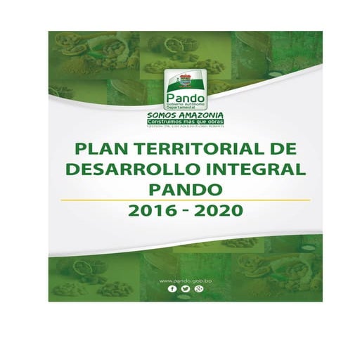 Plan de ordenamiento territorial de Pando | PDF