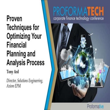 Proven Techniques for Optimizing Your Financial Planning & Analysis Process