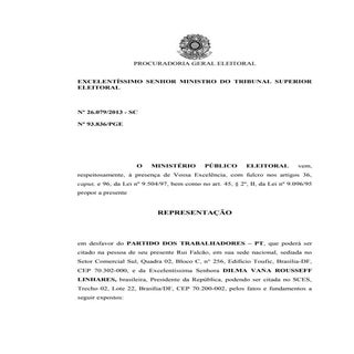 Pt e dilma rousseff são acusados de...