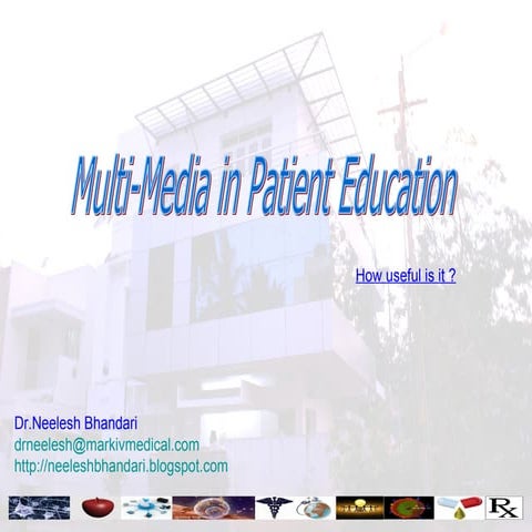 Patient Education Needs From Markiv