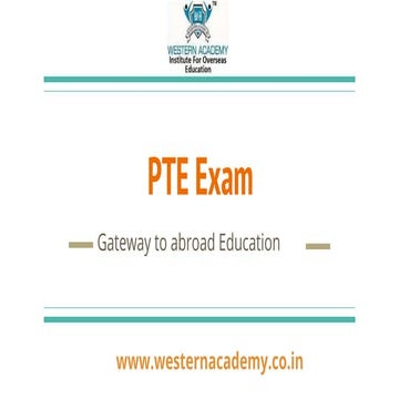 Pte exam