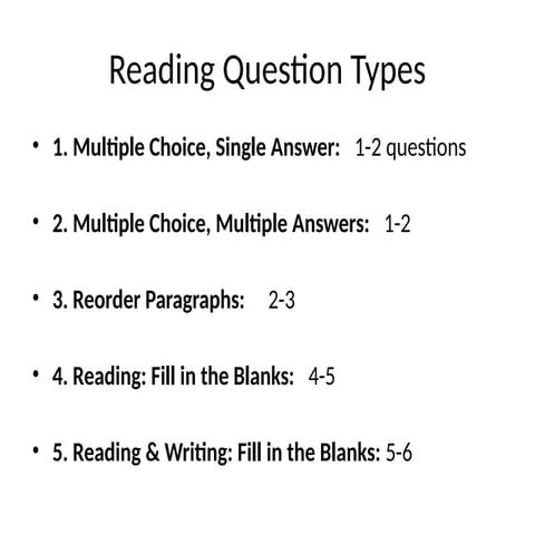 PTE Reading (Getting better ideas with Reading).pptx