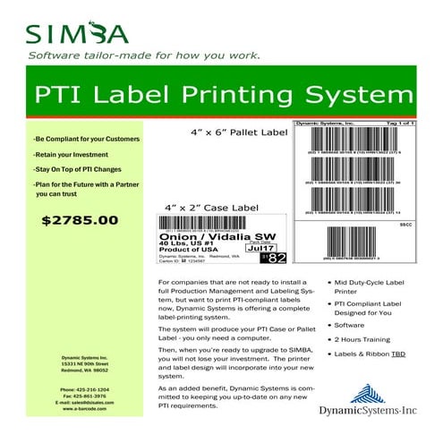 Simba overview | PPT