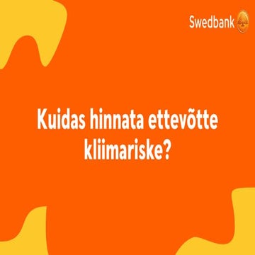 Kuidas hinnata kliimariske