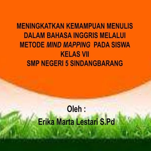 Ptk meningkatkan kemampuan menulis siswa