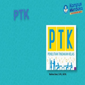 Comprehensive Classroom Action Research (PTK) Course for Future Physics ...